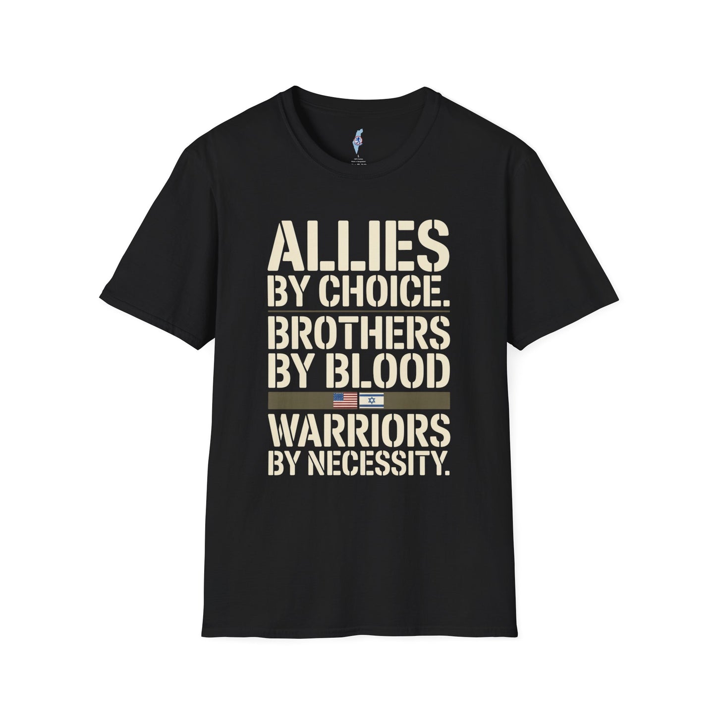 Allies by Choice, Brothers by Blood — Warrior Pride Tee
