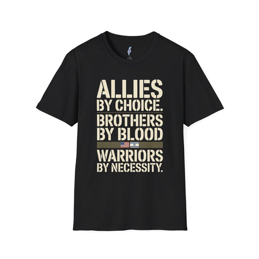 Allies by Choice, Brothers by Blood — Warrior Pride Tee