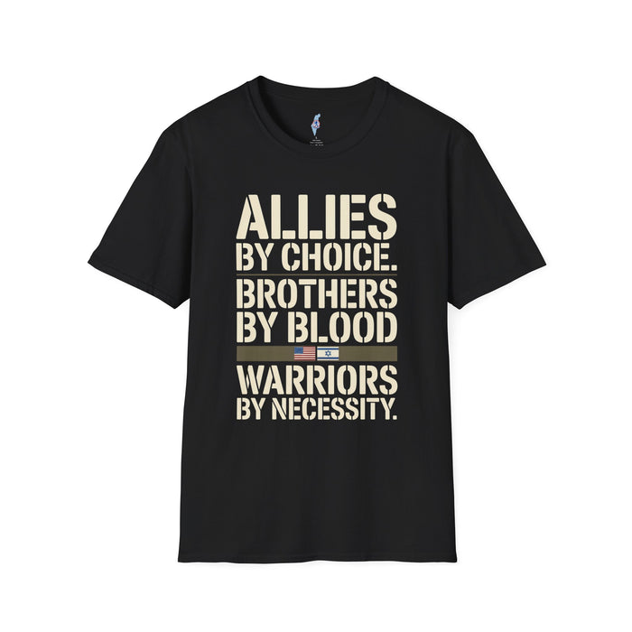 Allies by Choice, Brothers by Blood — Warrior Pride Tee