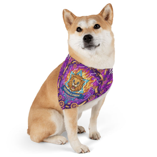 Psychedelic Dog Neckwear