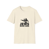"Jews Kick Ass" Bold Tee view 2