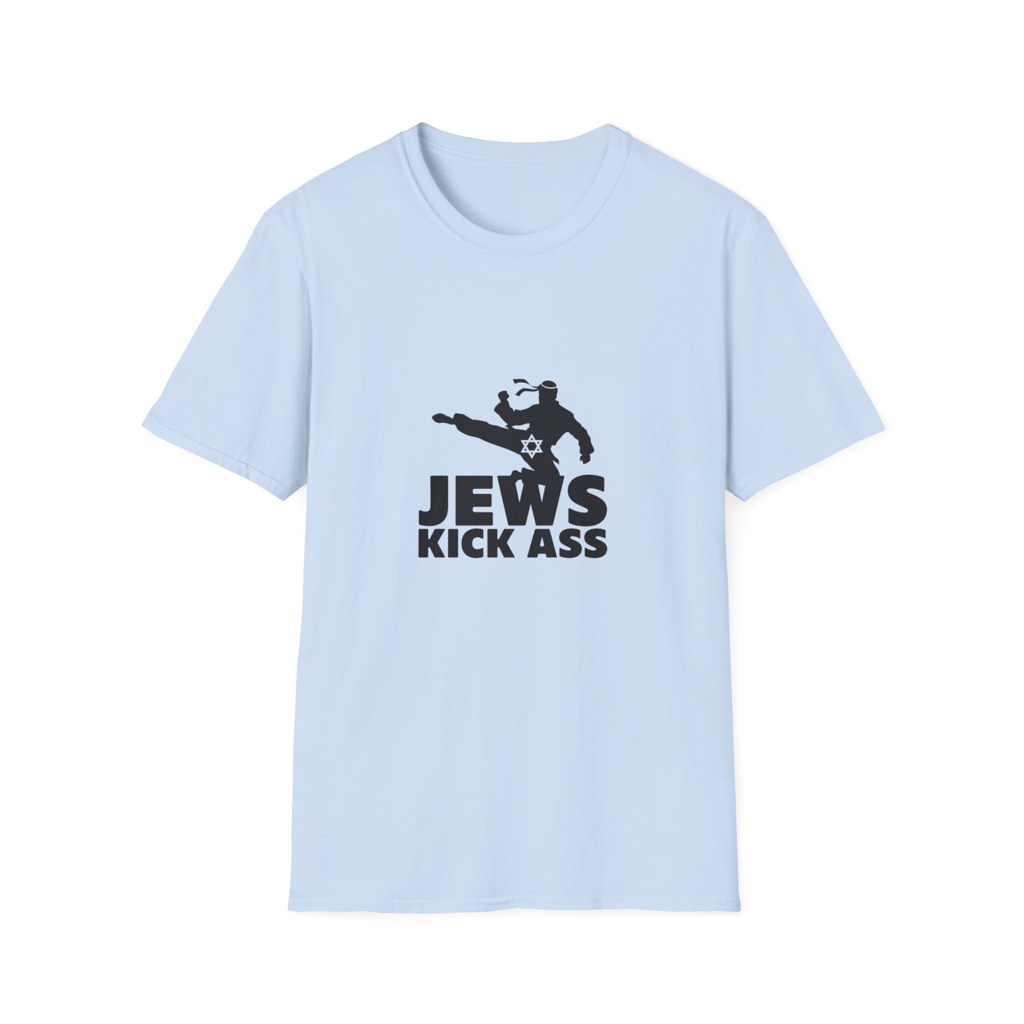 "Jews Kick Ass" Bold Tee