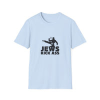"Jews Kick Ass" Bold Tee view 4