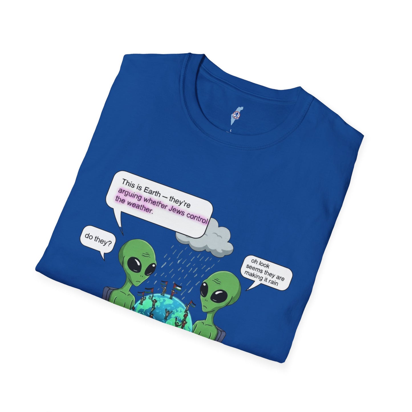 Aliens:  "Jews Control the Weather? - Only When During Protests"