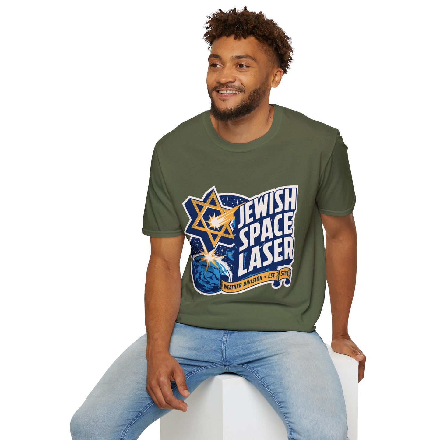 Jewish Space Laser Tee