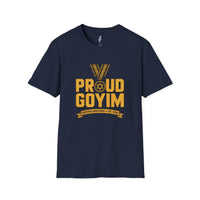 Proud Goyim T-Shirt  -Gold Medal Nations view 5