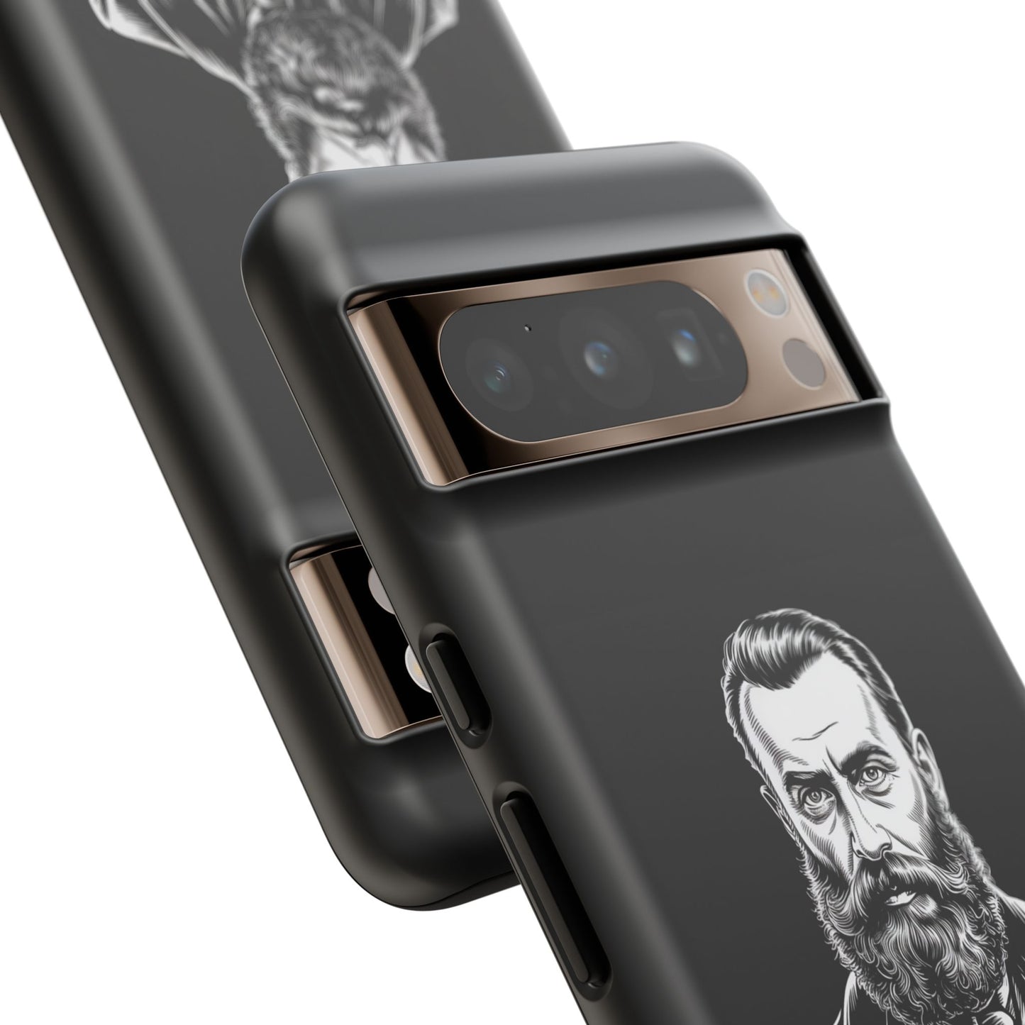 If You Will It — Herzl Portrait Phone Case