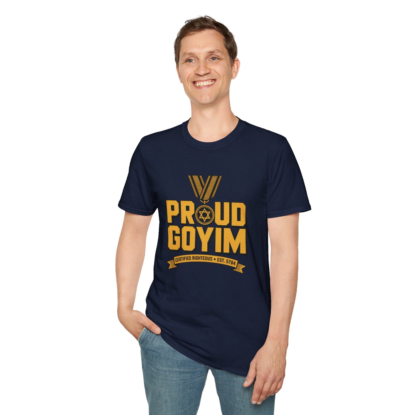 Proud Goyim T-Shirt  -Gold Medal Nations