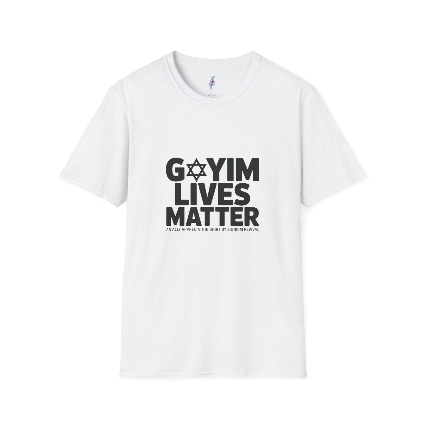 T-Shirt — "GOYIM LIVES MATTER" Statement Tee (Star of David Design)