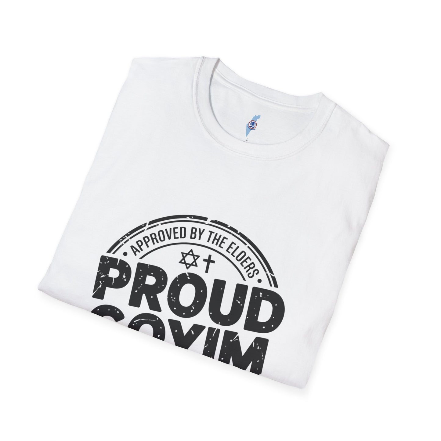 Proud Goyim - Vintage Stamp Pride Tee