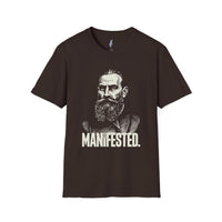 Manifested. - Herzl Portrait T-Shirt view 2