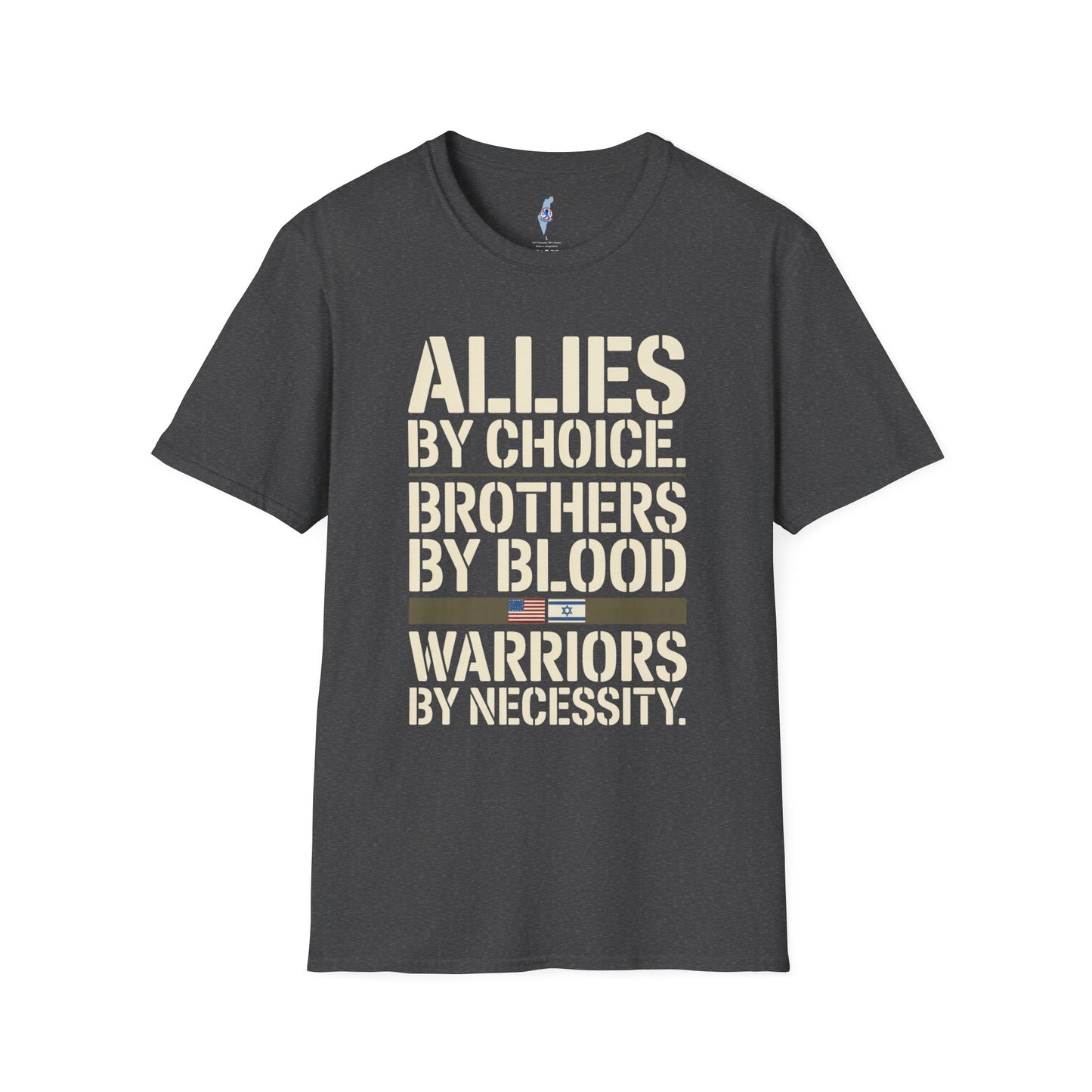 Allies by Choice, Brothers by Blood — Warrior Pride Tee