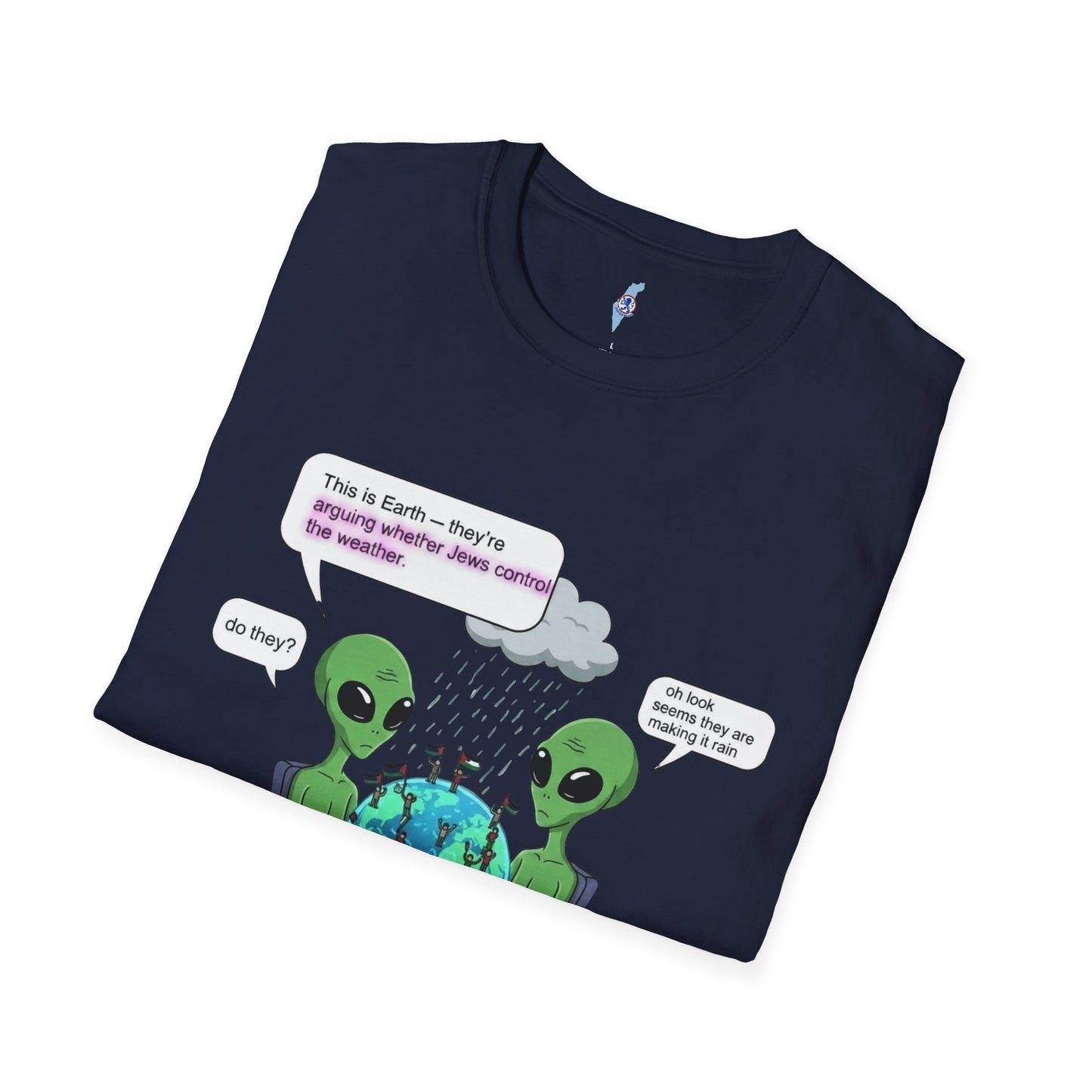 Aliens:  "Jews Control the Weather? - Only When During Protests"