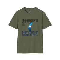 "From the River to the Sea" - Clapback Tee view 3