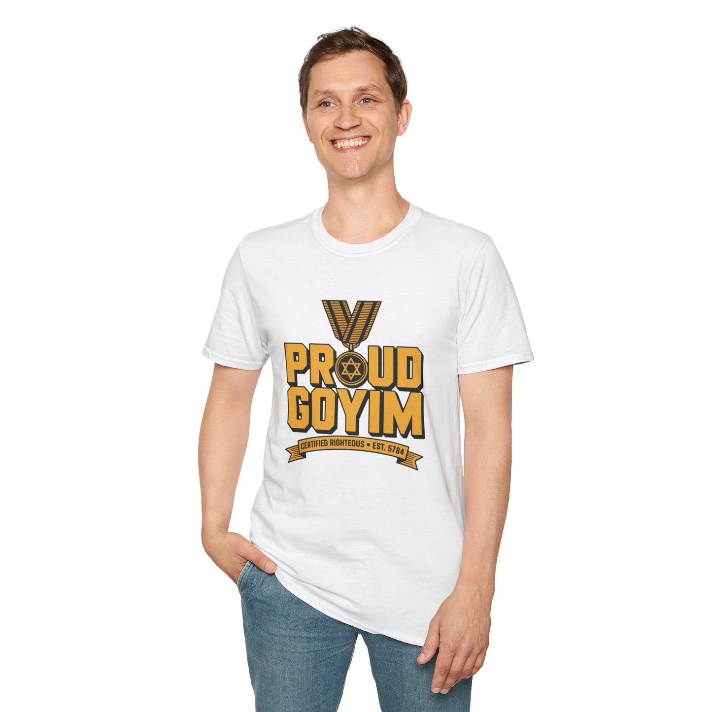 Proud Goyim T-Shirt  -Gold Medal Nations