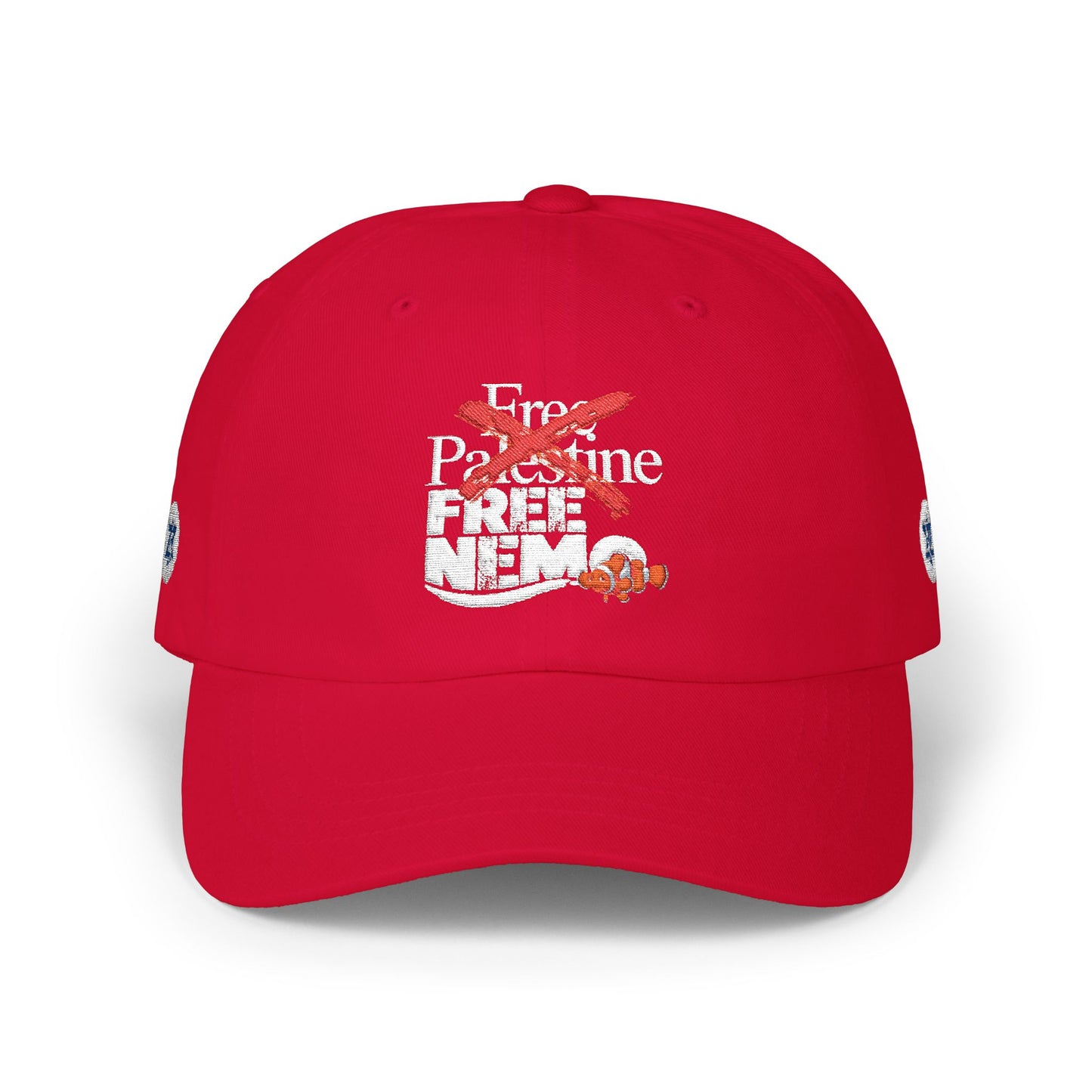 "Free Palestine" X "Free Nemo" Dad Cap