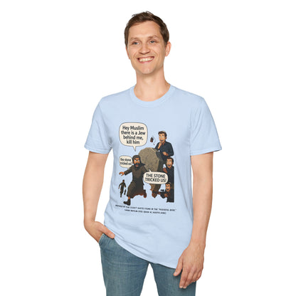 The Stone Tricked Us – Premium T-shirt