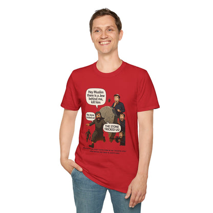 The Stone Tricked Us – Premium T-shirt