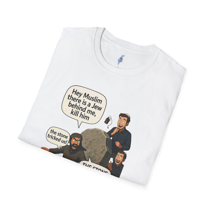 The Stone Tricked Us – Premium T-shirt