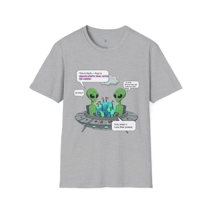 Aliens:  "Jews Control the Weather? - Only When During Protests"