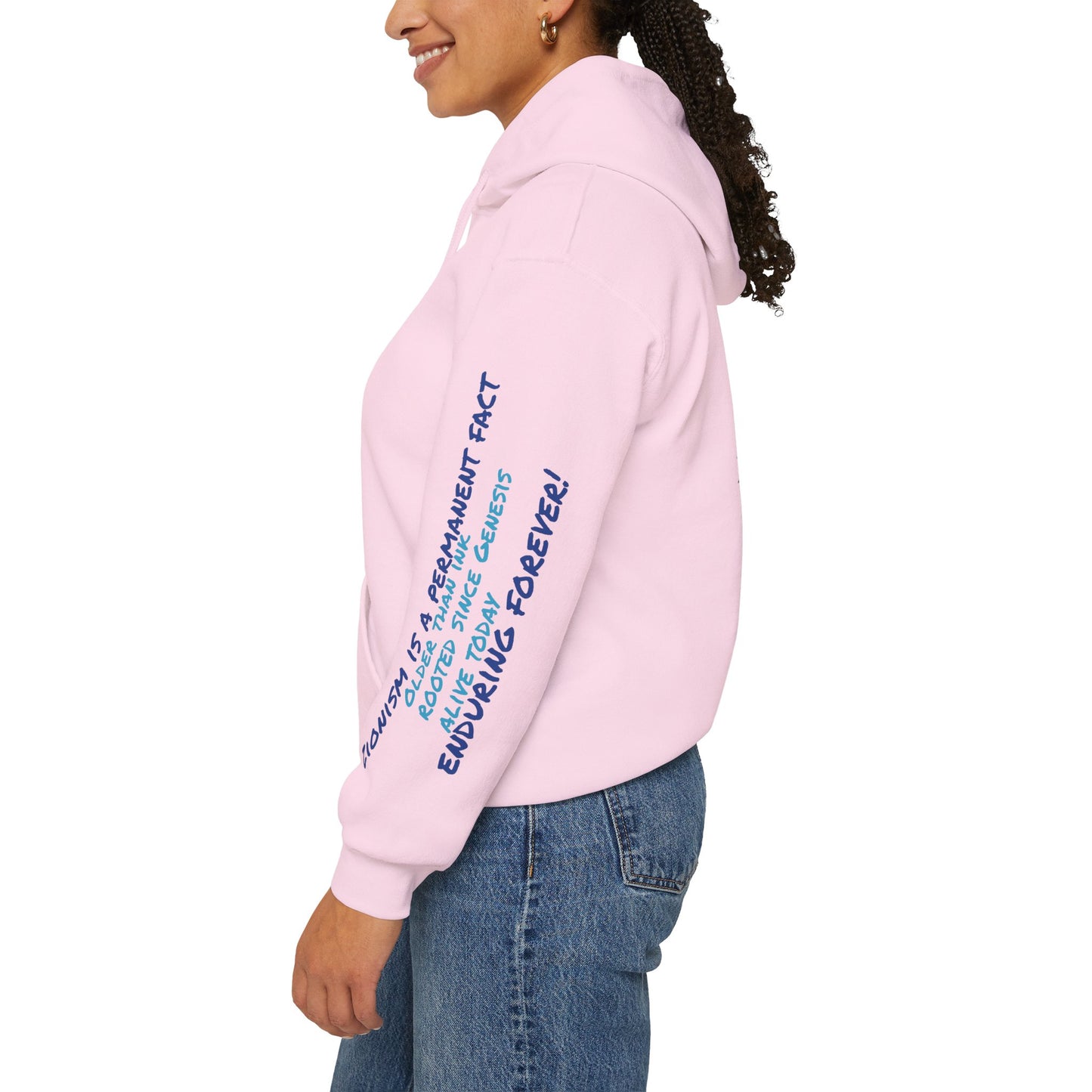 Lion of Zion Revival Hoodie — 'Revival' Lion Emblem White Pullover