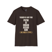 He Has A Type Tee - Tucker's Strongman Lineup view 3