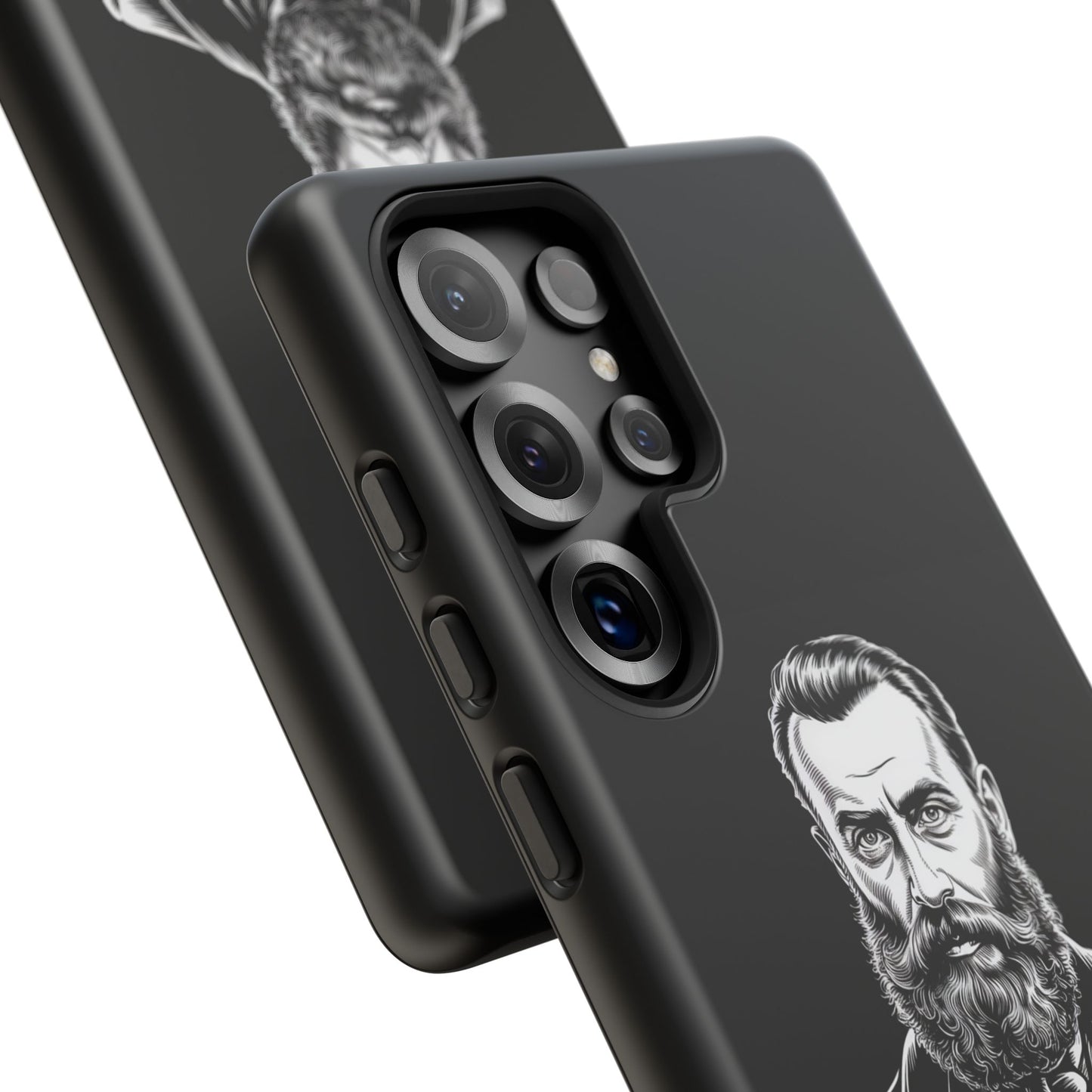 If You Will It — Herzl Portrait Phone Case