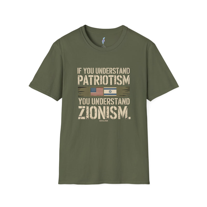 If You Understand Patriotism, You Understand Zionism — Tee