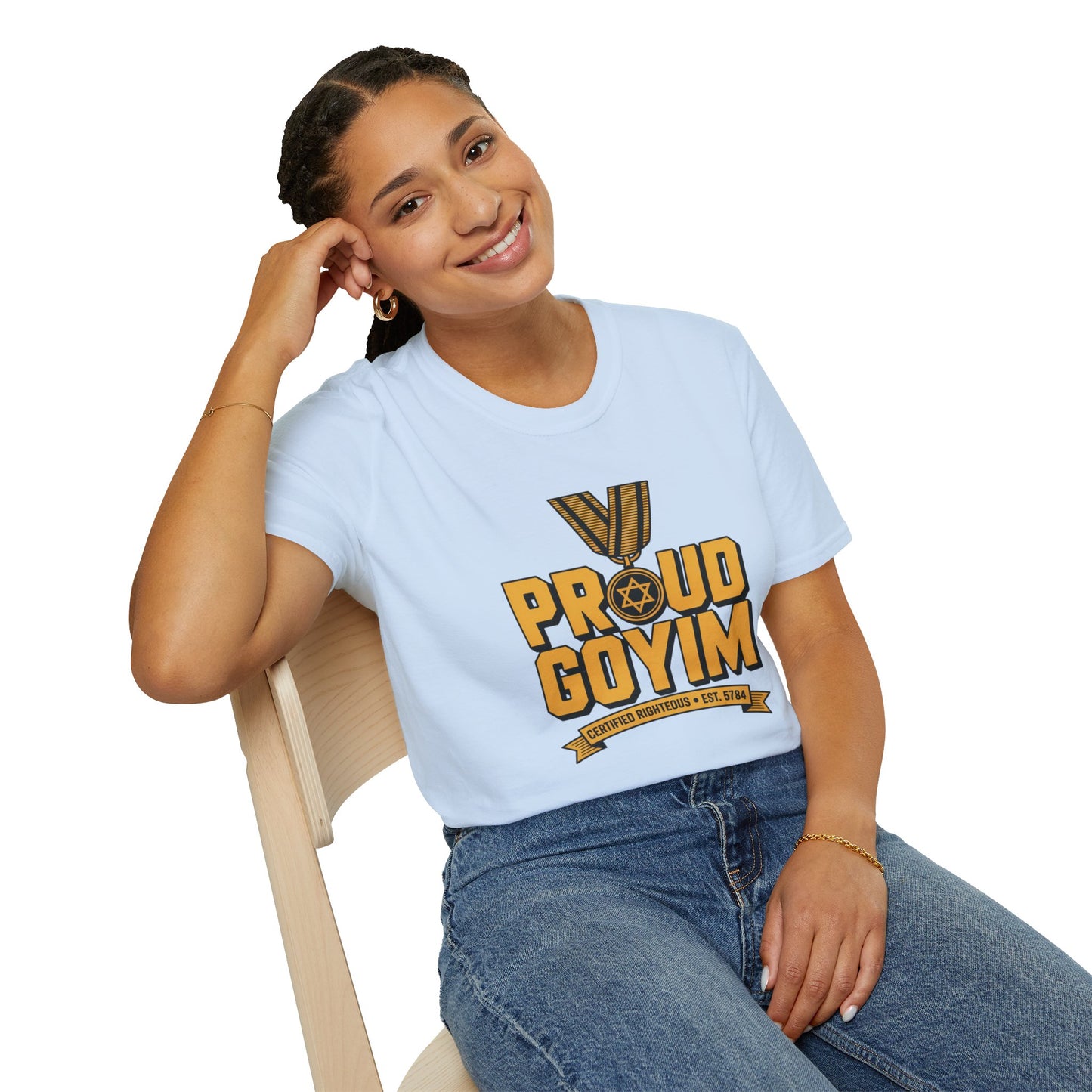 Proud Goyim T-Shirt  -Gold Medal Nations