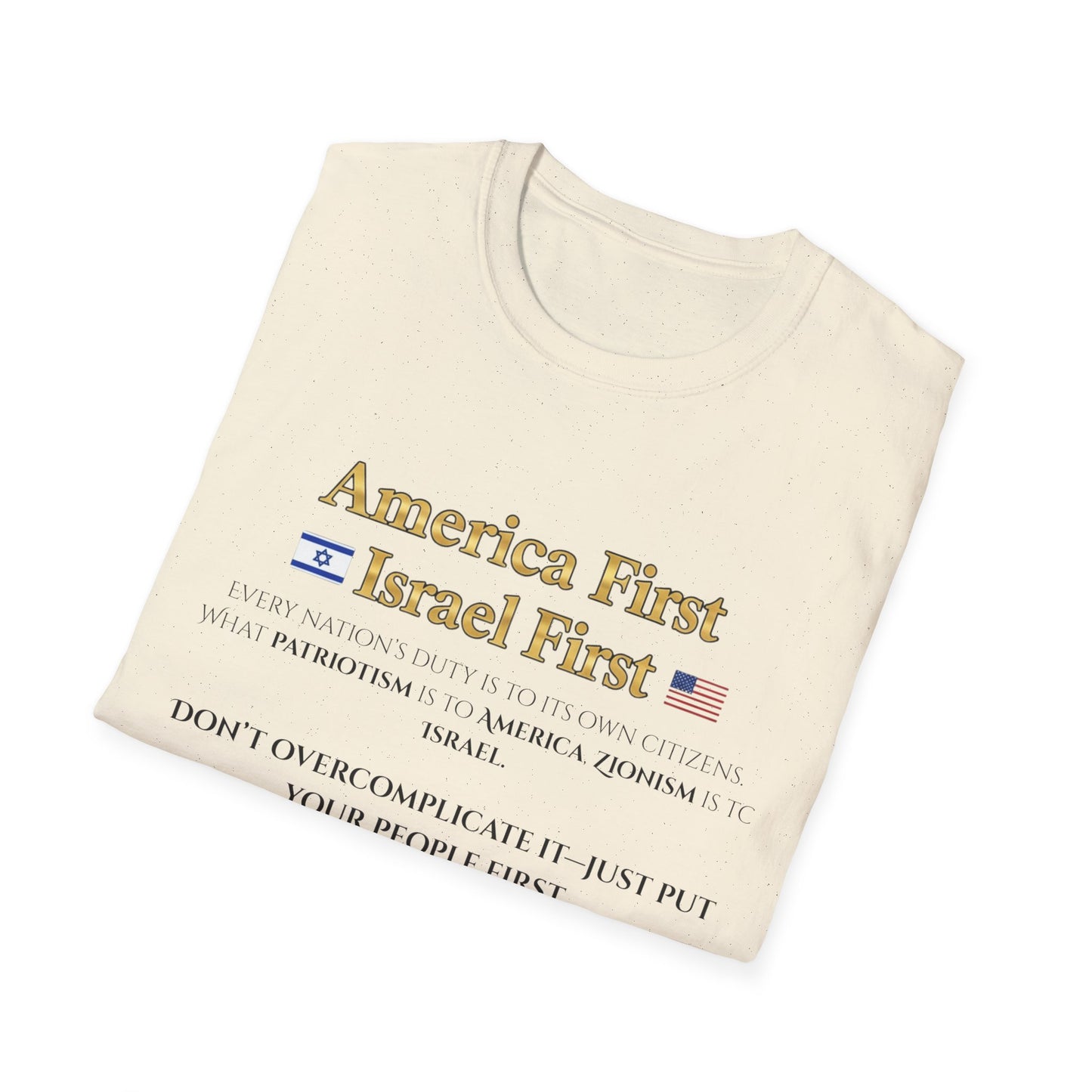 Simplify- "America First | Israel First" Vol 1