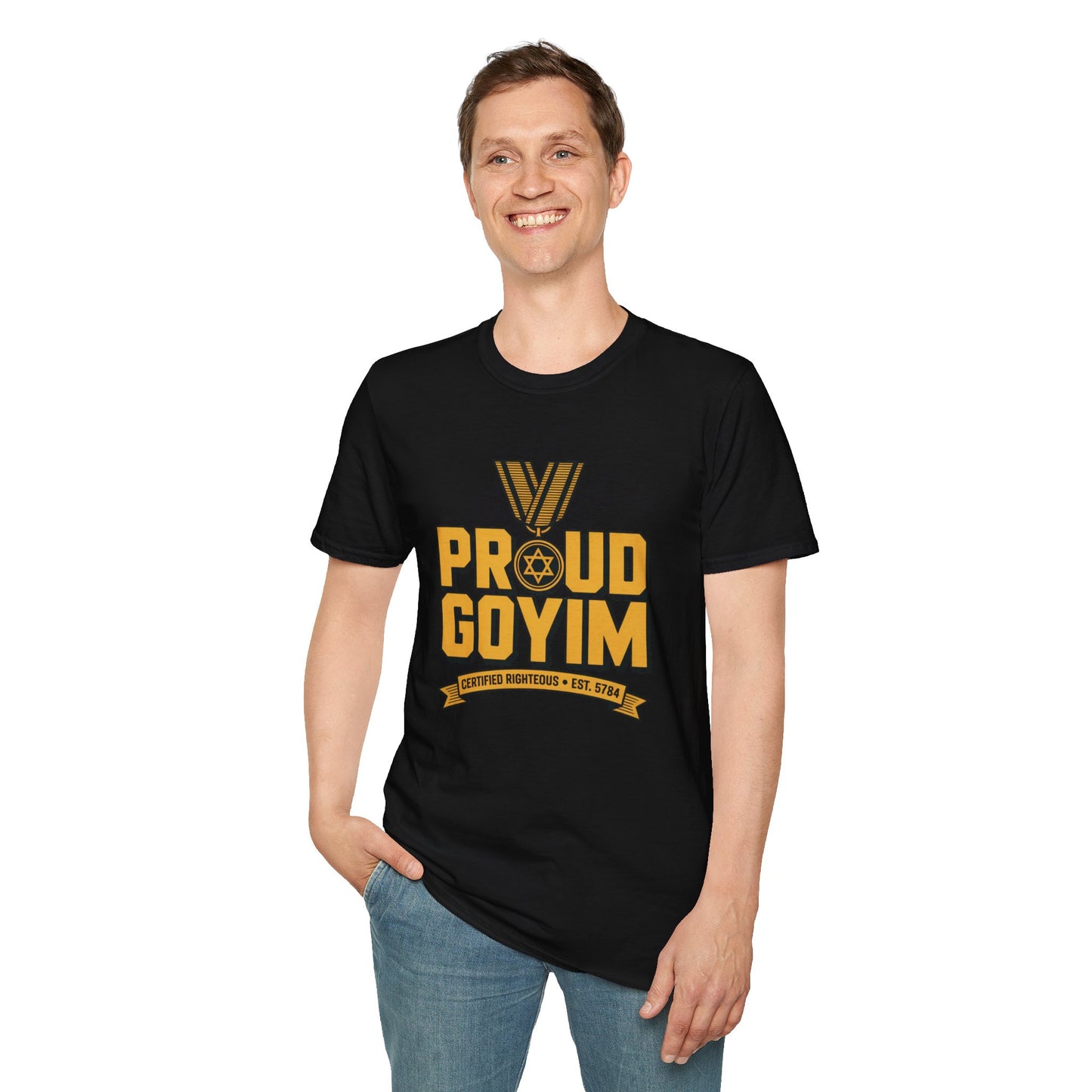 Proud Goyim T-Shirt  -Gold Medal Nations
