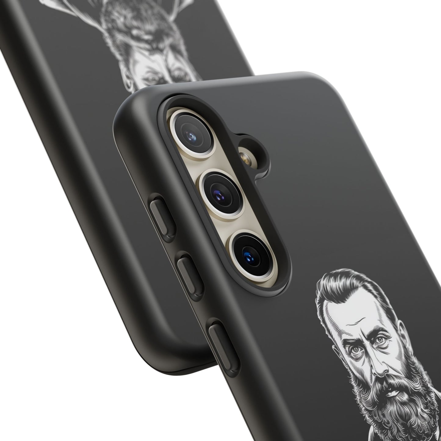 If You Will It — Herzl Portrait Phone Case