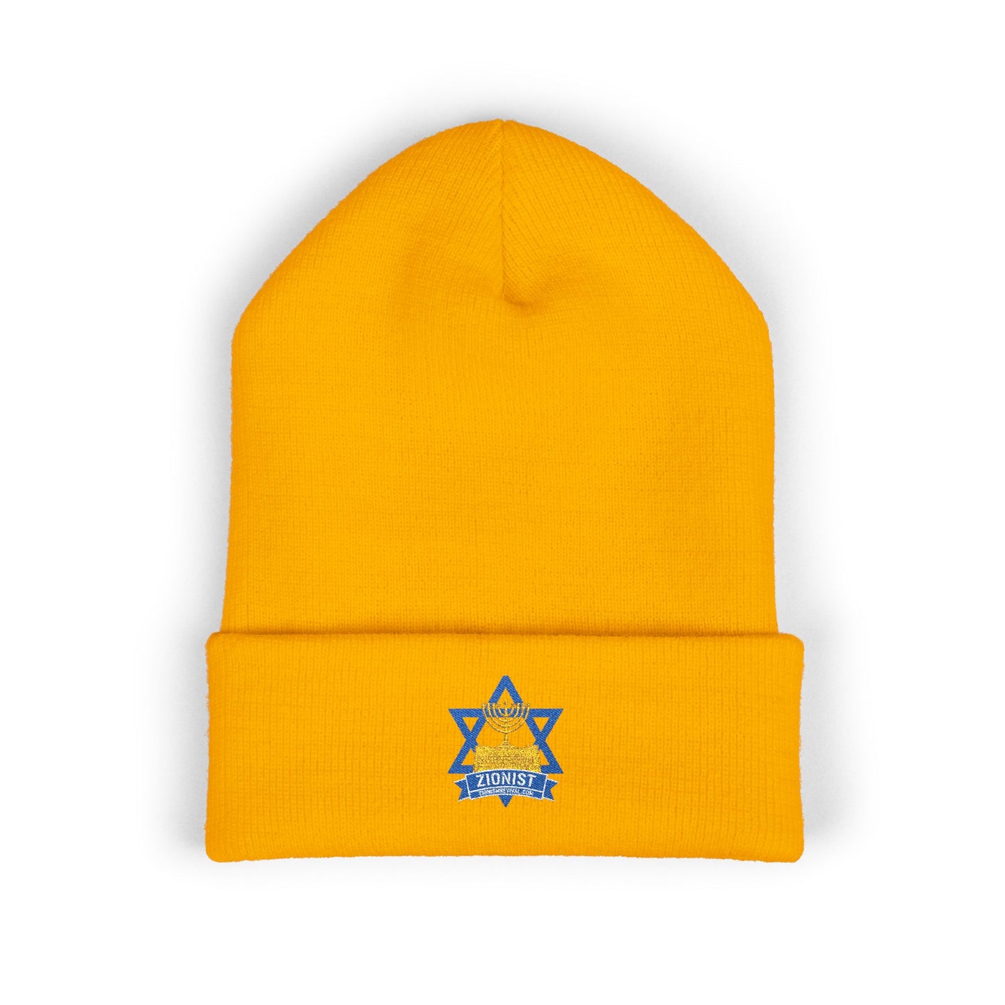 Star of David Cuffed Beanie