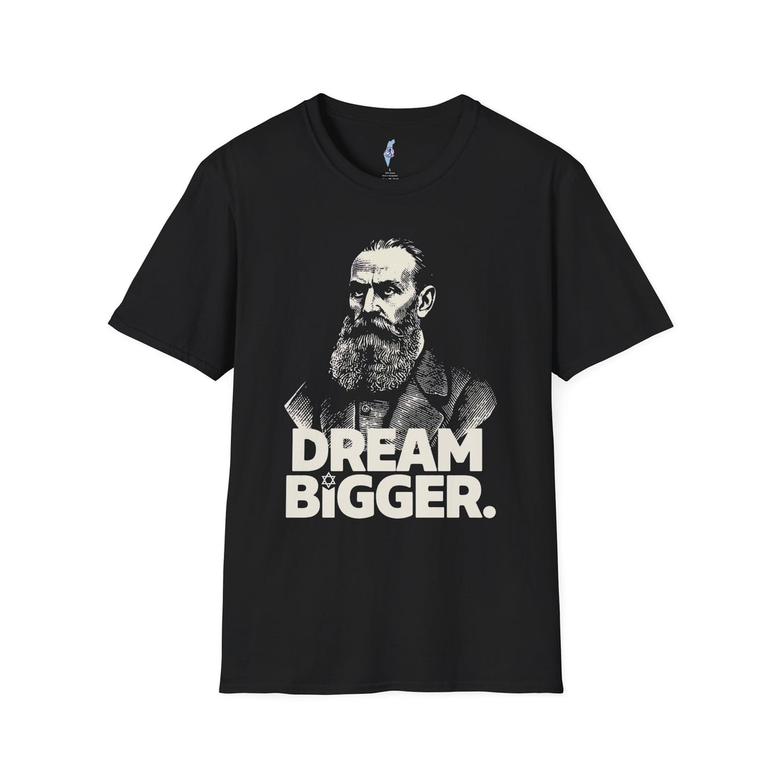 Dream Bigger - Herzl Portrait T-Shirt