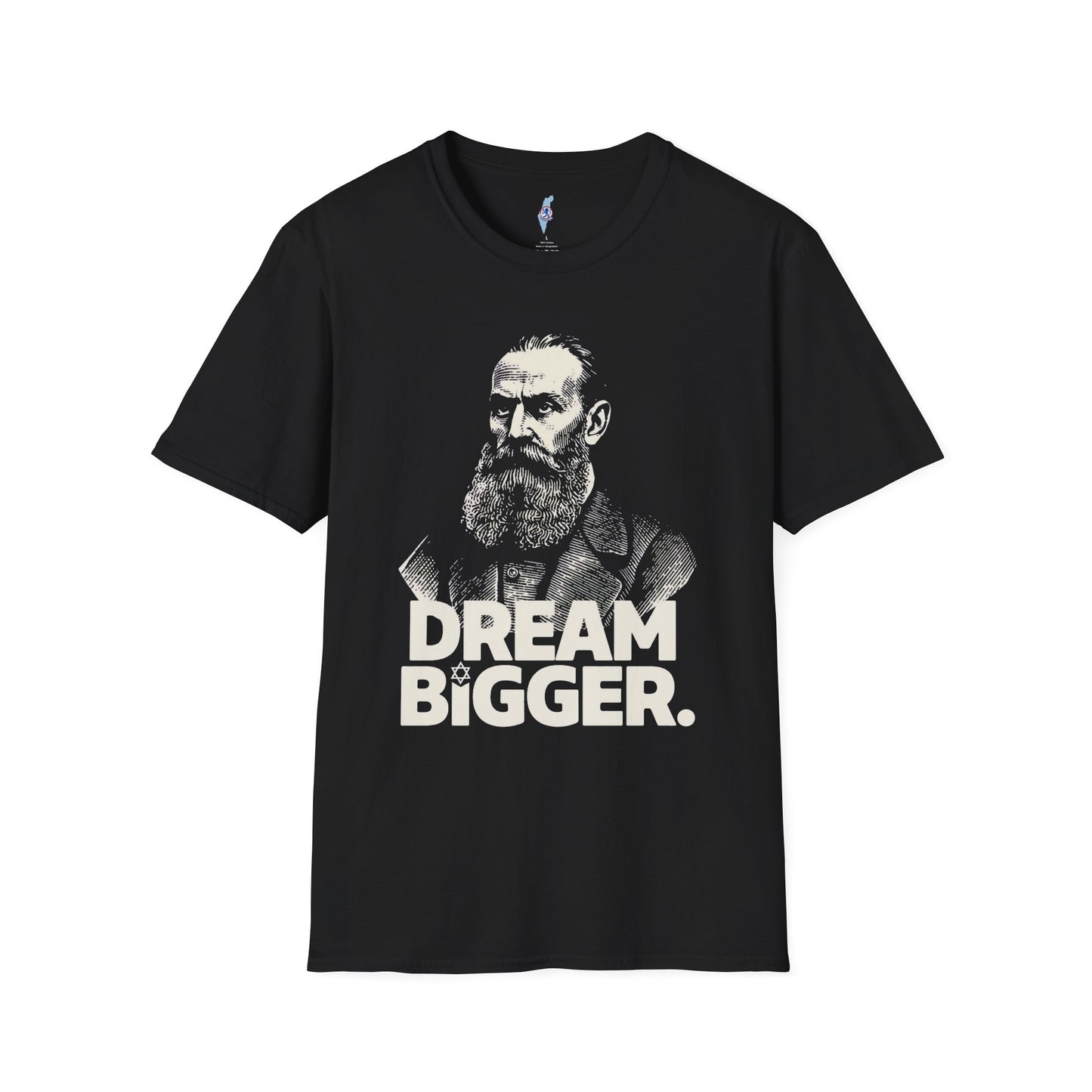 Dream Bigger - Herzl Portrait T-Shirt