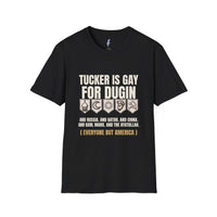 Tucker's Allegiances Tee - Everyone But America view 3