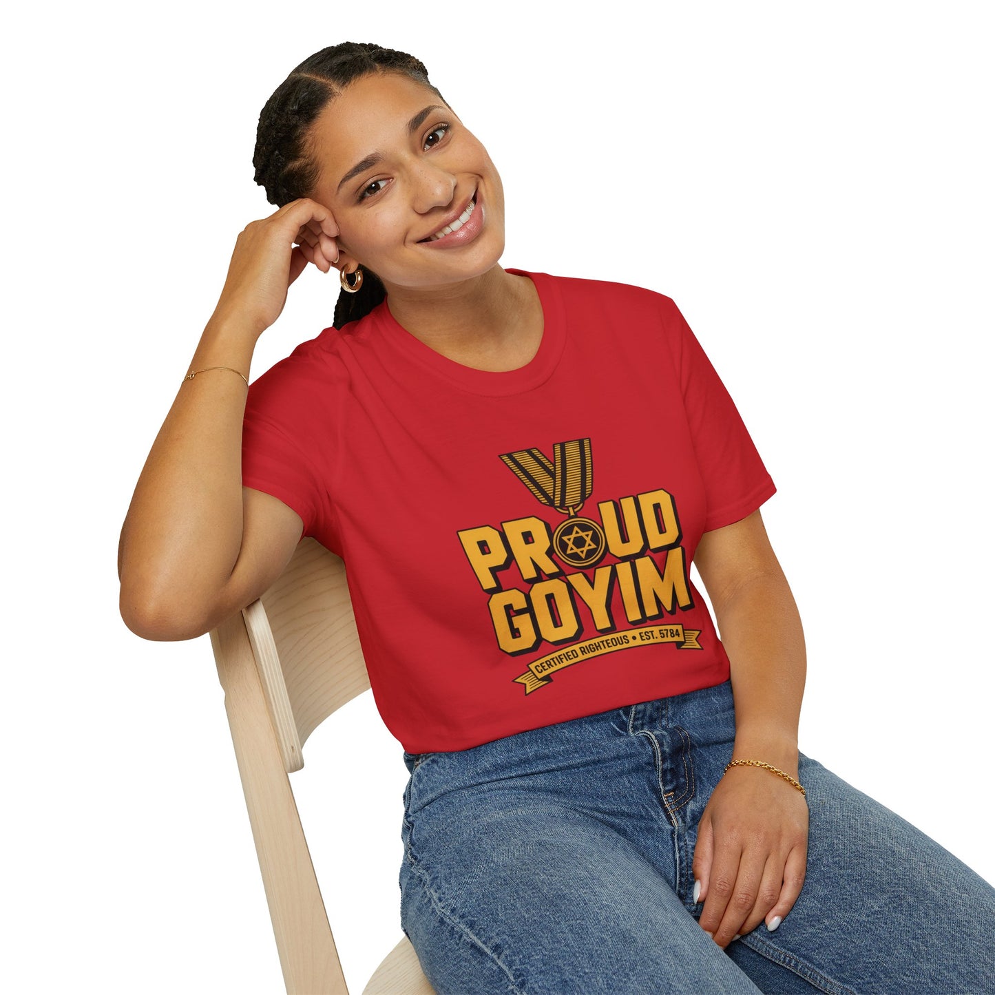 Proud Goyim T-Shirt  -Gold Medal Nations