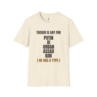He Has A Type Tee - Tucker's Strongman Lineup view 4