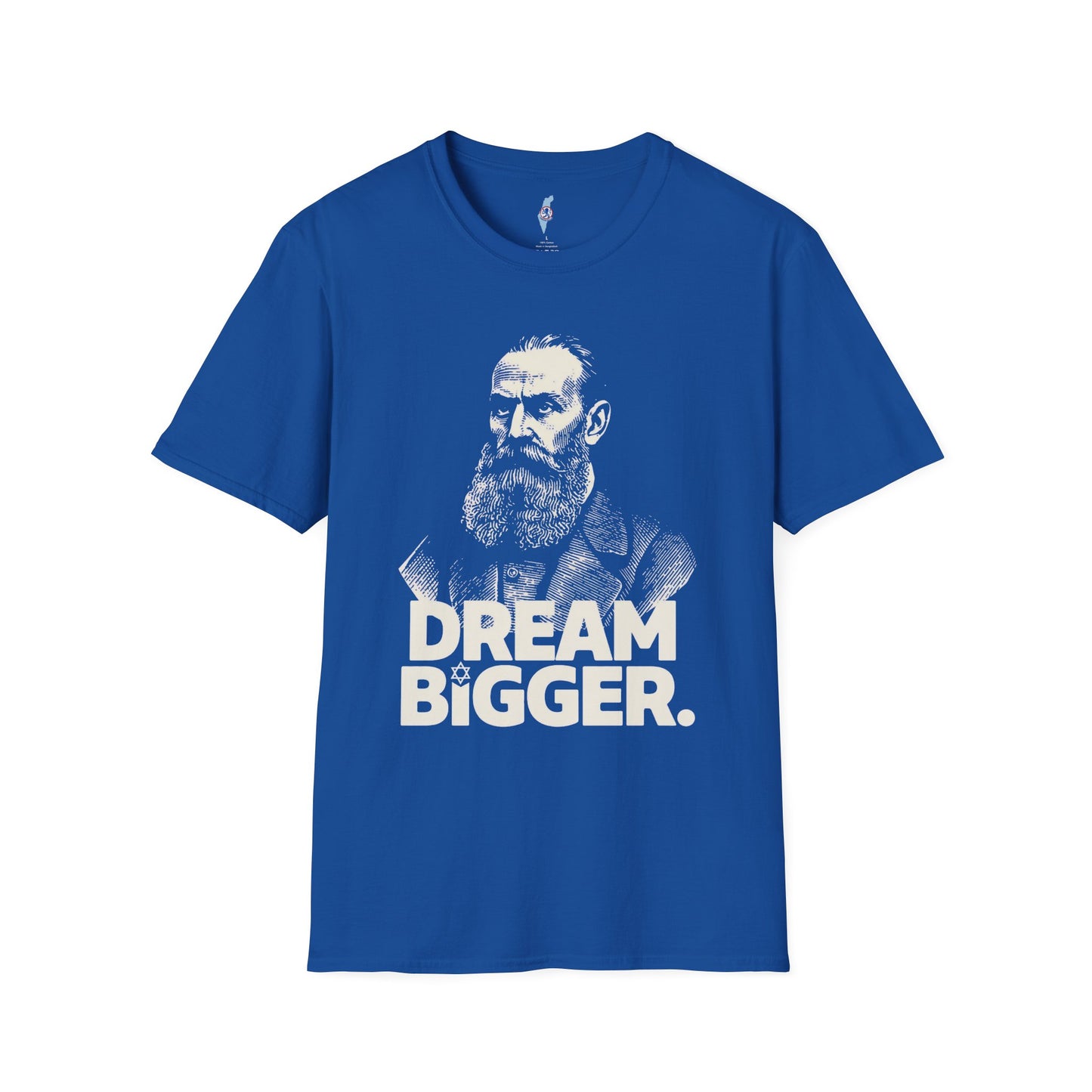 Dream Bigger - Herzl Portrait T-Shirt