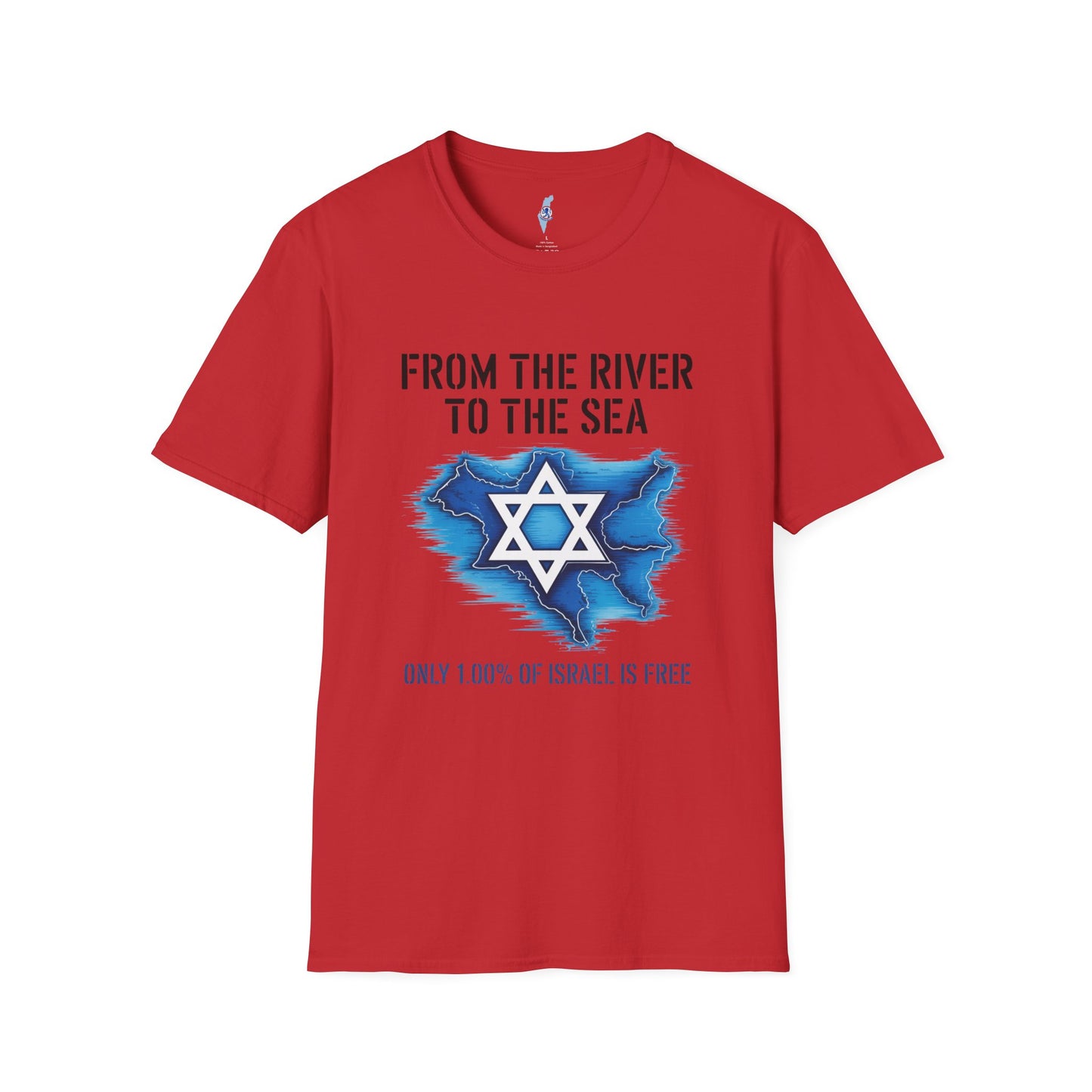 River to the Sea Israel Version Tee