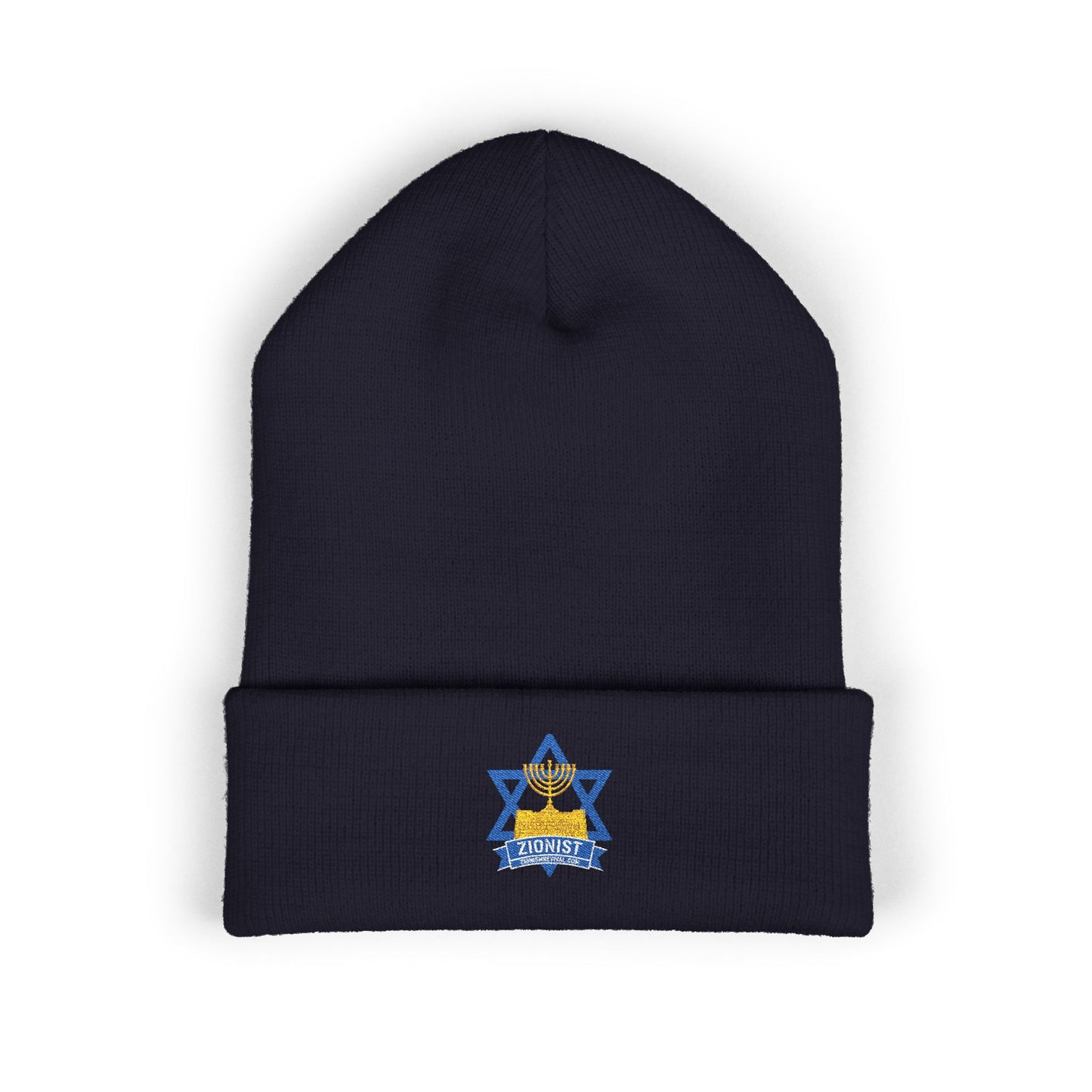Star of David Cuffed Beanie