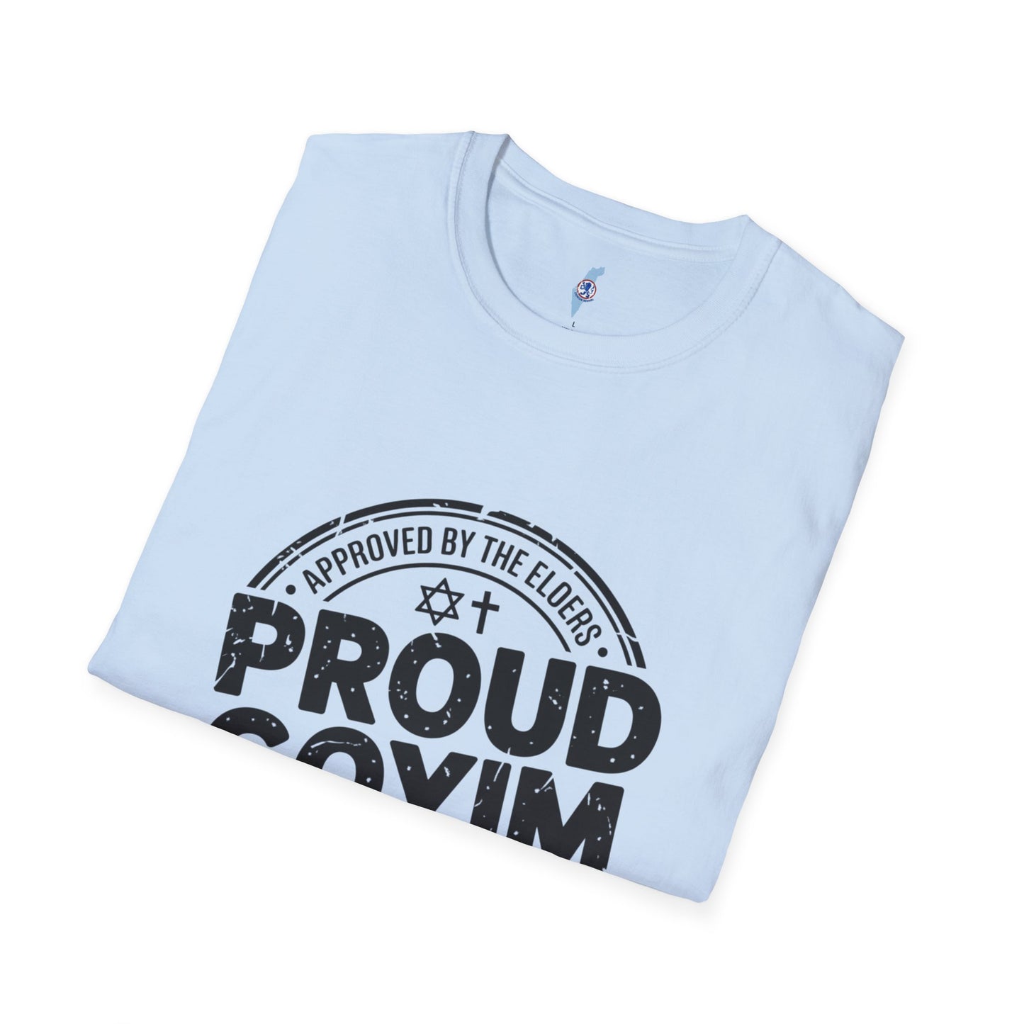 Proud Goyim - Vintage Stamp Pride Tee