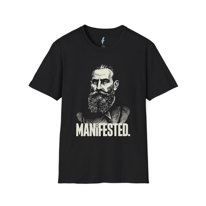 Manifested. - Herzl Portrait T-Shirt