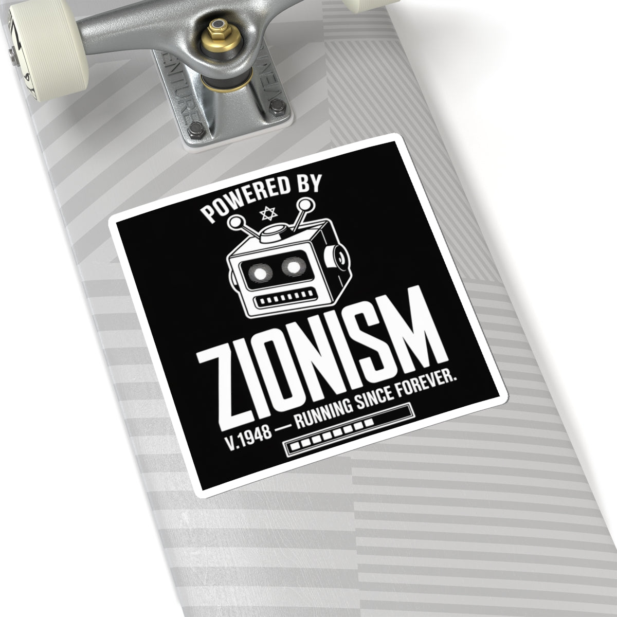 Powered by Zionism - Sticker