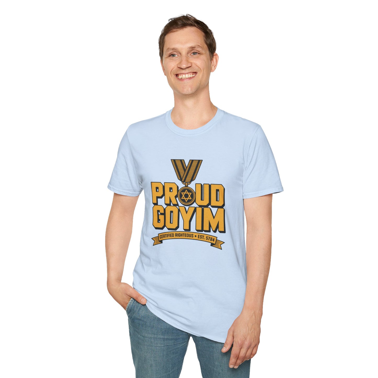 Proud Goyim T-Shirt  -Gold Medal Nations