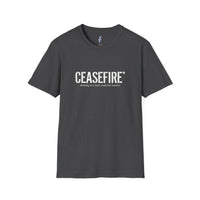 Ceasefire* Statement Tee view 4