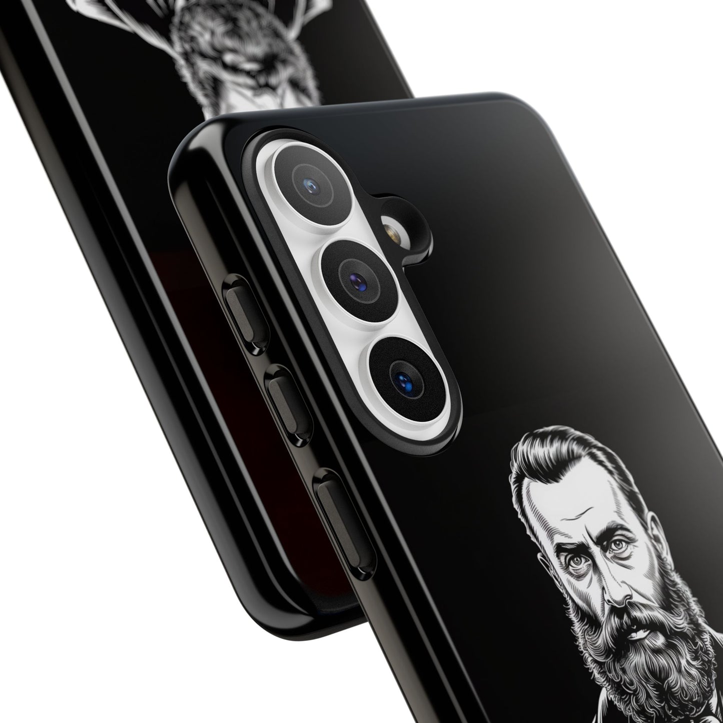 If You Will It — Herzl Portrait Phone Case