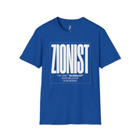 Zionist "Globalist" Who Believes in Borders T-Shirt view 6
