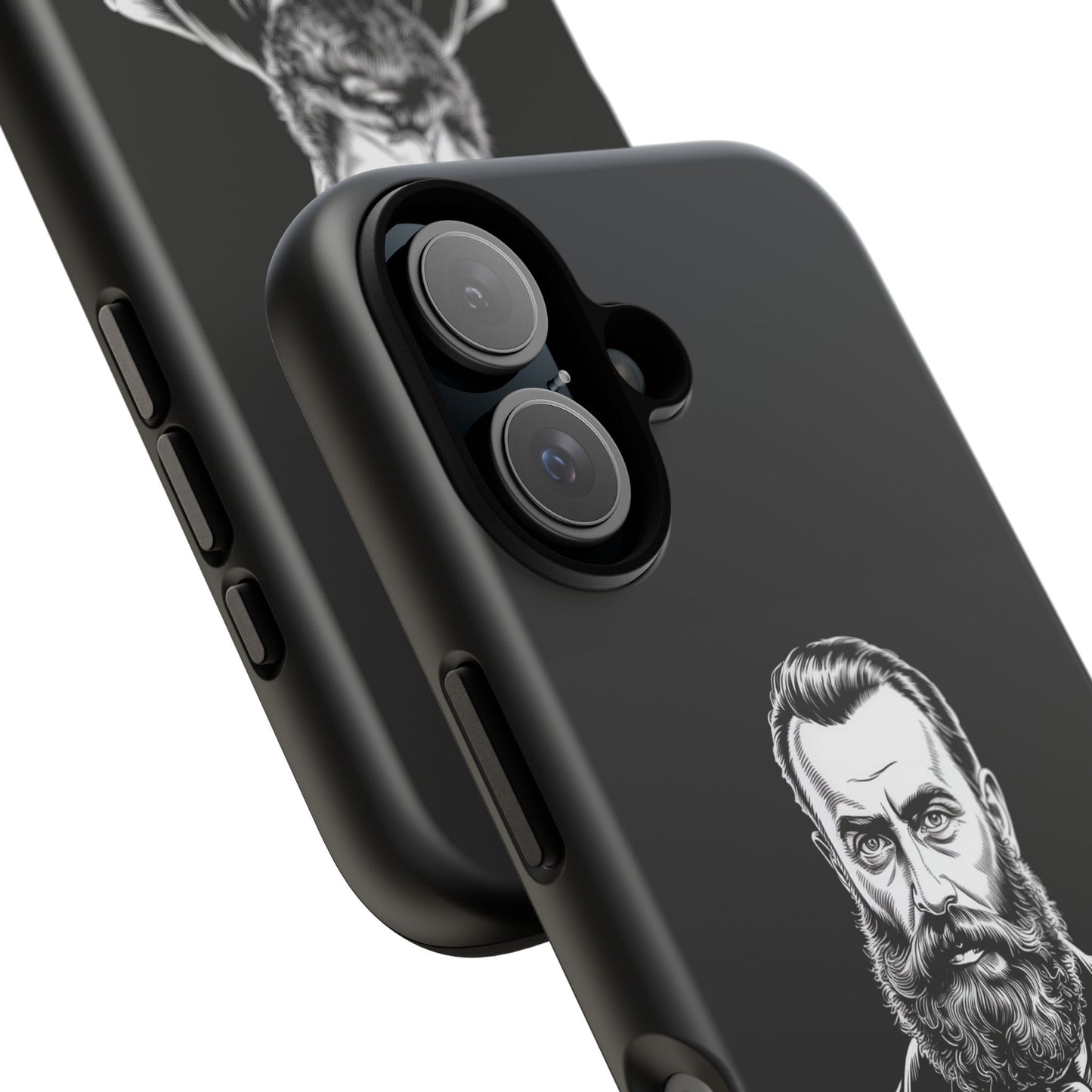 If You Will It — Herzl Portrait Phone Case