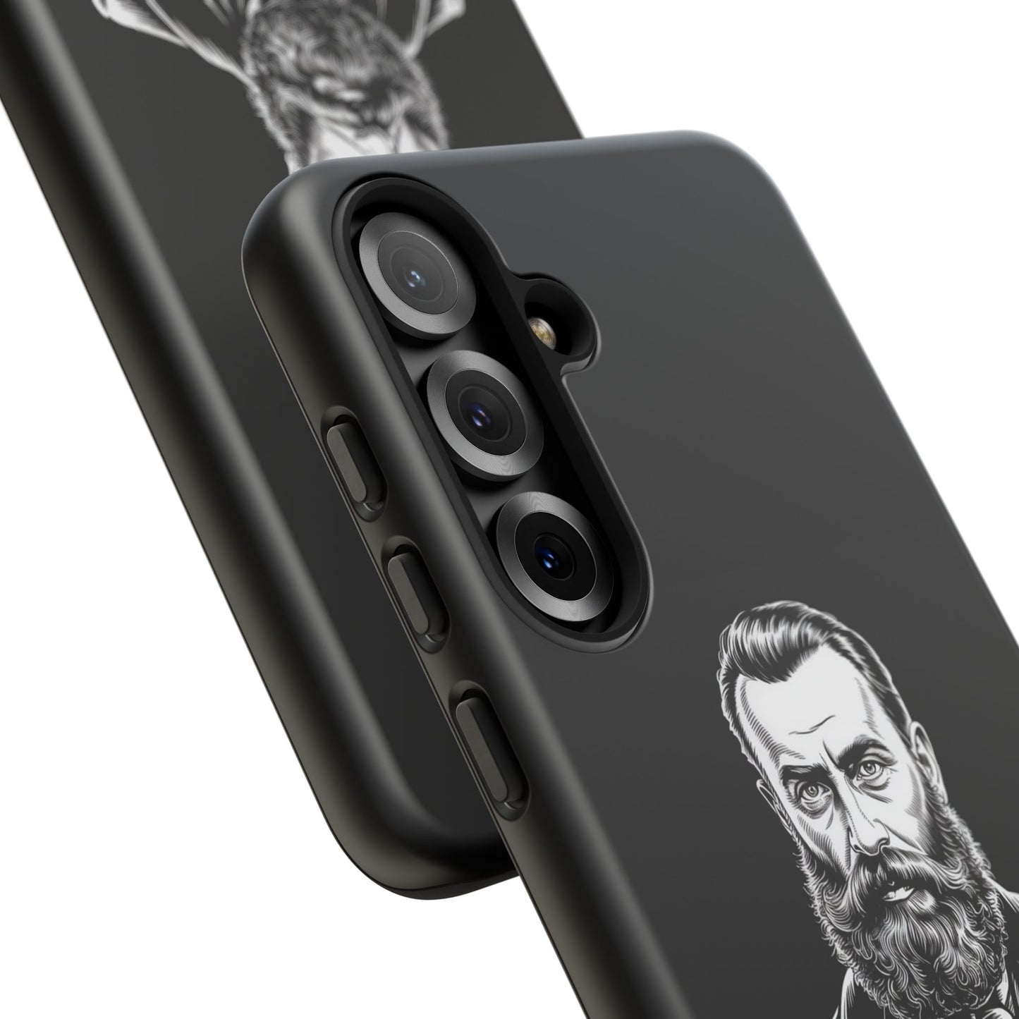 If You Will It — Herzl Portrait Phone Case